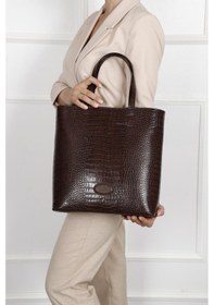 Resim Gönderi R Kadıın Kahve Krako Hakiki Deri El Ve Omuz Çantası Ddzw002b8179 Kahverengi 