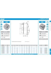 Resim 3204-250 | Bison 250×3 Üniversal Torna Aynası 
