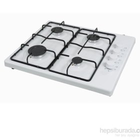 Resim Luxell Lx-420 F Beyaz 4 Gözü Gazlı Setüstü Ocak-lpg 420 LPG 