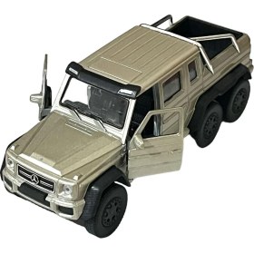 Resim Trust Store Gold Mercedes Pikap Oyuncak Lisanslı Diecast Metal Çek Bırak Araba 