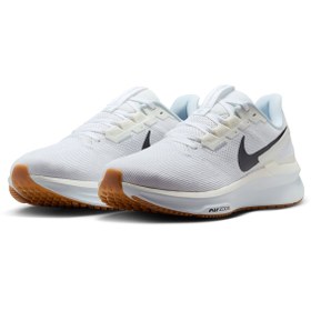 Resim Nike Air Zoom Structure 25 Erkek Beyaz Koşu Ayakkabısı DJ7883-114 