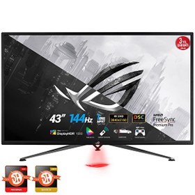 Resim Asus ROGSTRIXXG43UQ 43 inç 1 ms HDMI Display 144 Hz LED 4K Oyun Bilgisayar Monitörü Asus