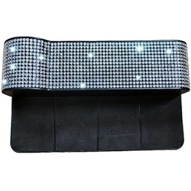 Resim Dashanshop Sol Beyaz Fonksiyonel Araç Çöp Depolama Kutusu Telefon Su Şişesi Organizör 