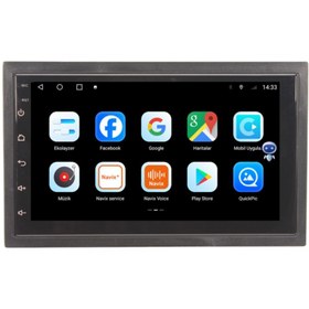 Resim Navimex Fiat Fiorino Android 12 Multimedya Universal Double Ekran Teyp-1 Gb Ram Uyumlu 