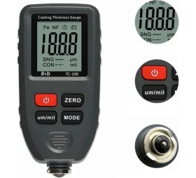 Resim Jewval Otomobil Boya Kalınlık Ölçüm Cihazı Oto Boya Kalınlık Ölçer 