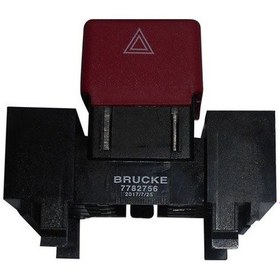 Resim Dörtlü Flaşör Anahtarı Tmpr Kırmızı Brucke 7782756 7782756 