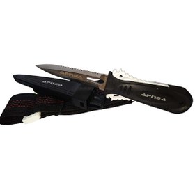Resim Apnea Attack 11cm Dalış Bıçağı Kol Bantlı Kakıçlı 
