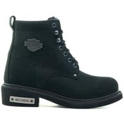 Resim Harley Davidson Unısex Hakiki Deri Günlük Bot 40-48 22k Gıbson M Siyah Nubuk Siyah Nubuk 