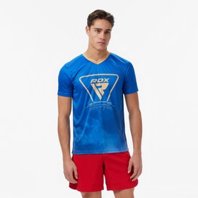 Resim Rdx T1 Wako Erkek Mavi Boks T-Shirt 