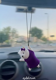 Resim esdekorium Sevimli Sallanan Ayıcık - Dikiz Aynası Aksesuar - Oto Aksesuar 