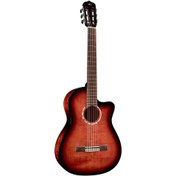 Resim Cordoba Fusion 5 Elektro Klasik Gitar (Edge Burst) 