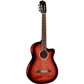 Resim Cordoba Fusion 5 Elektro Klasik Gitar (Edge Burst) 