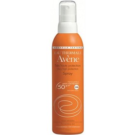 Resim Avene 50+ Faktör Hassas Ciltler İçin Renksiz Yüz Güneş Koruyucu Sprey 200 ml 