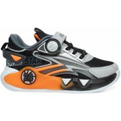 Resim Tuğba Ortopedi 024 Çocuk Rahat Sneaker Siyah/oranj 