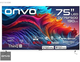 Resim ONVO 75''webOS 4K 190 EKRAN FRAMELESS ULTRA HD LED 