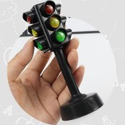 Resim 3D Oyuncak Trafik Lambası Modeli: Yaratıcı Oyun ve Tatil Hediyeleri, 3-6 Yaş için Uygun, Tüysüz, Plastik Malzeme Cadılar Bayramı & Noel 