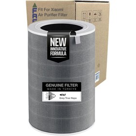 Resim FAF FİLTRE Mi Air Purifier Pro H Filtre 360 True Cam Hepa Filtre Ø250*H384mm Siyah 