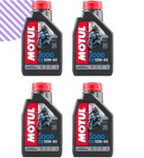 Resim Motul 3000 10w40 Motorsiklet Yağı 4 Litre 