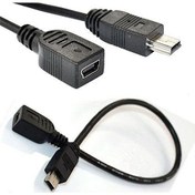 Resim 5 Pin Uzatma Kablosu Mini USB Uzatma Kablosu 20 cm Mini USB 5 Pin Uzatma Kablosu 