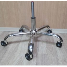 Resim Depolife Ofis Büro Çalışma Koltuğu Için Metal Yıldız Ayak Amortisör Tekerlek Yedek Parça Spor Lüx Seti 