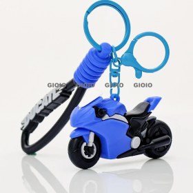 Resim Silver1 Gıoıo Anahtarlık Küçük Kolye Hediye Sevimli Üç Boyutlu Bebek Okul Çantası Çanta Çekicilik (Yurt Dışından) 