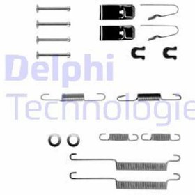 Resim DELPHI LY1173 Fren Pabuc Montaj Takimi (Honda: CIVic 92-01) (WK776142) 