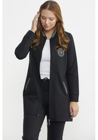 Resim Sementa Marine Detaylı Tunik Eşofman Takım - Siyah 001 