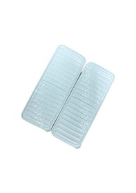 Resim Bigmate 2'li Şeffaf Saklama Kabı 2x1 Lt Bgmt1115 Mikrodalga Buzdolabı Ve Dondurucu Uyumlu Düzenleyici Beyaz 