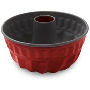 Resim Aryıldız Granit Borulu Kek Kalıbı Kırmızı 22 Cm 