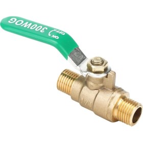 Resim Guangdong Spirit Erkek - Erkek Dişli Pirinç Boru Küresel Vana Iki Yönlü Mini Küresel Vana Kapatma Vanası 