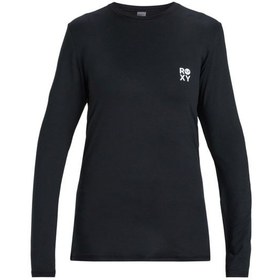 Resim Roxy Happy Waves Ls Surf Kadın Siyah Likra 