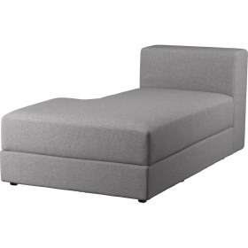 Resim IKEA Gri Ferah Kanepe - Uzanma Koltuğu 
