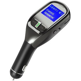 Resim Cbtx Kablosuz Bluetooth Çift Usb Araç Şarj Cihazı Desteği Fm/tf Kart/aux Girişi 