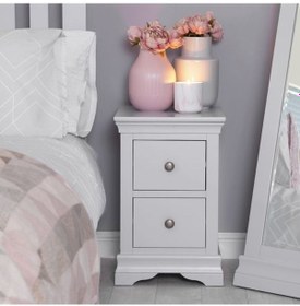 Resim Masifart Flex Çift Çekmeceli Uzun Komodin 