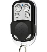 Resim Ximistore9 4 Tuşlu Metal 433mhz Kopyalama Kumanda - Jeneratör Kapısı Uzaktan Kontrolü 150m Mesafe 