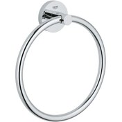 Resim Grohe Essentials Halka Yuvarlak Havluluk - 40365001 Krom 