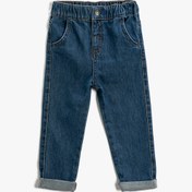 Resim Erkek Bebek Dark Indıgo Jeans 3WMB40002TD 