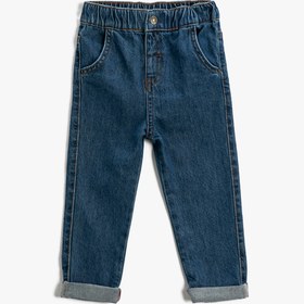 Resim Erkek Bebek Dark Indıgo Jeans 3WMB40002TD 