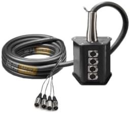 Resim Hepa Merz Stage-4C-20M 4 Kanal 20 Metre Multicore Kablolu Hazır Stage Box 