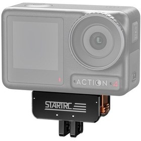 Resim Springsun Djı Osmo Action 4/3 İçin Metal Manyetik Hızlı Montajlı Katlanabilir Genişletme Tabanı - Anti-titreşimli, Çift Arayüzlü 