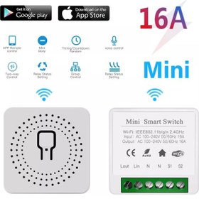 Resim TUYA DESTEKLİ AKILLI IŞIK ANAHTAR 16 AMPER RÖLE 
