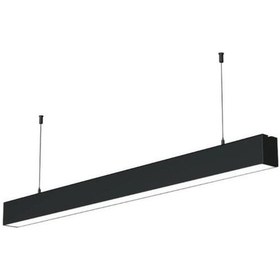 Resim Cata Ct 9081 60w 120cm Linear Armatür 3200k Gün Işığı Siyah 