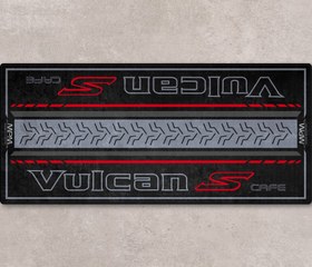Resim VULCAN S CAFE İçin Tasarlanmış Motosiklet Matı - MM7425 - Kişiye Özel / 220cm x 100cm 