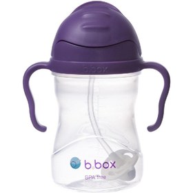 Resim Bbox Tıklama Uçlu Kilitli Alıştırma Bardağı 240ml +6 Ay Mor 