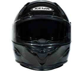 Resim Zeus Zs-1800b Gloss Carbon Kapalı Motosiklet Kaskı Siyah 