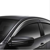 Resim Honda Civic Fc5 2016-2020 Cam Rüzgarlığı Krom Çıta 