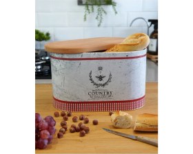 Resim Evle ER003-4O Country Bakery Desenli Ekmeklik 11 Lt 