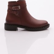 Resim Dgn 050 Kadin Yani Kemerli Klasik Bot 050-2495-R2133 Taba 