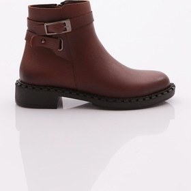 Resim Dgn 050 Kadin Yani Kemerli Klasik Bot 050-2495-R2133 Taba 