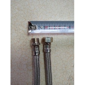 Resim Drl Hirdavat 1 Adet 70 cm Klozet Çelik Örgülü Flex Bağlantı Hortumu Nipelli 